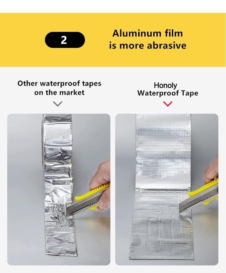 Aluminum Foil Waterproof Sealant Foil Tape